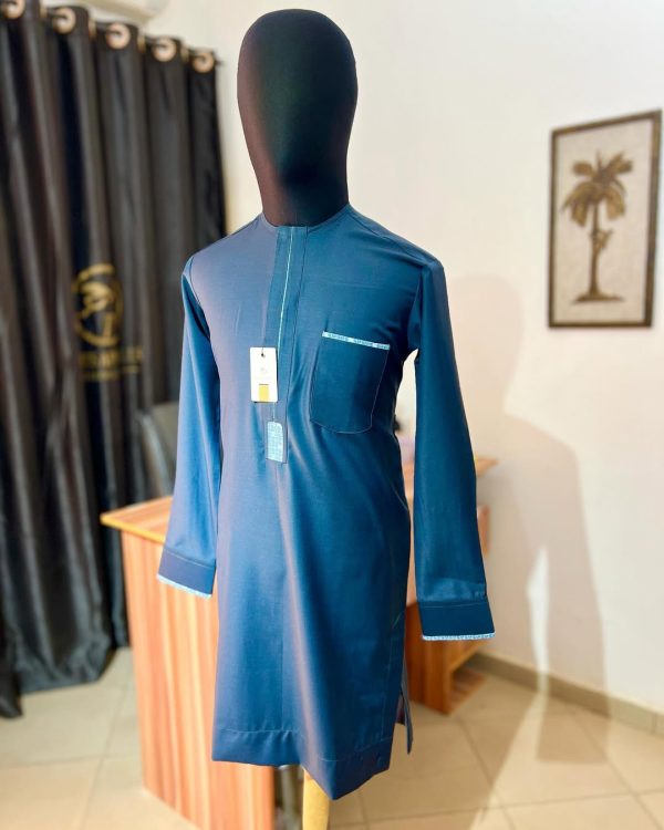 Navy Blue Classic Kaftan – The Power of Subtle Confidence